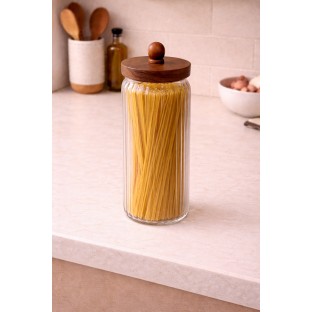 Tüm Ürünler Akasya Kapaklı Cam kavanoz 1300 ml. 