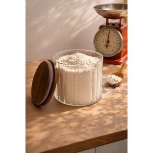 Tüm Ürünler Akasya Kapaklı Cam Kavanoz 1380 ML 