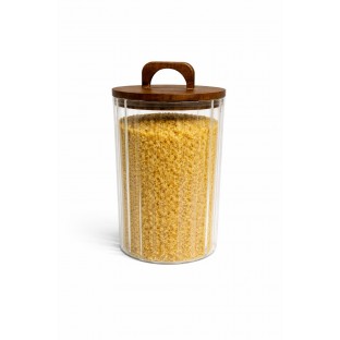 Tüm Ürünler Akasya kapaklı cam kavanoz 1750 Ml. 