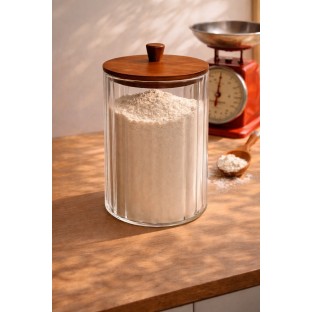 Tüm Ürünler Akasya Kapaklı Cam Kavanoz 2260 ML. 