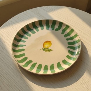 Altı Kişilik Limone Pasta Tabağı  - Sofra Tabak  $i