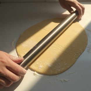 Çelik Oklava 33 cm  - Mutfak Mutfak Gereçleri Pratik Mutfak Gereçleri  $i