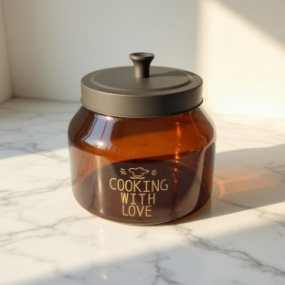 Tüm Ürünler Metal Kapaklı Amber Kavanoz 1,5 LT 