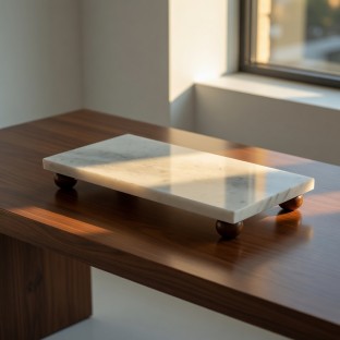 Tüm Ürünler Top Ayaklı Mermer Sunumluk 21*10 