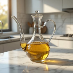 Cam Yağdanlık 750 ML - Mutfak Mutfak Gereçleri Yağlık & Yağdanlık & Sürahi $i